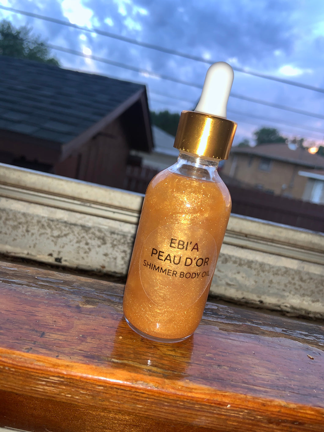 Shimmering Body oil